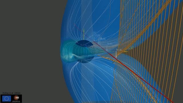 NASA's Juno Mission Explores the Magnetic Connection Between Jupiter and Ganymede