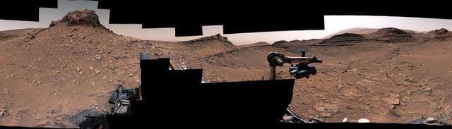 NASA image: Curiosity's 360-Degree View of Marker Band Valley