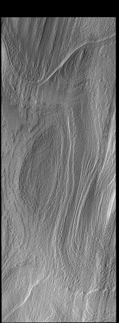 NASA image: South Polar Layers
