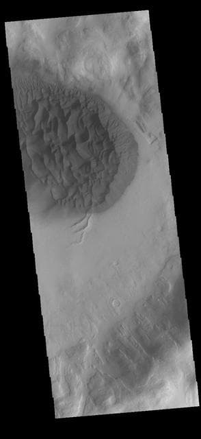 NASA image: Crater Dunes
