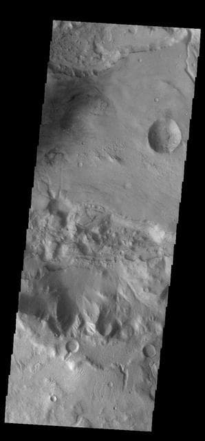 NASA image: Sirenum Fossae