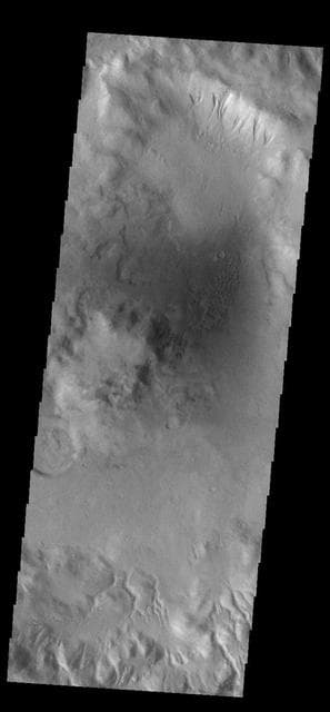 NASA image: Crater Gullies