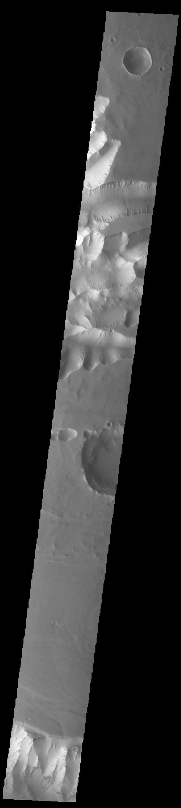 NASA image: Tithonium Chasma