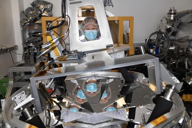 NASA image: SPHEREx V-Groove Radiator