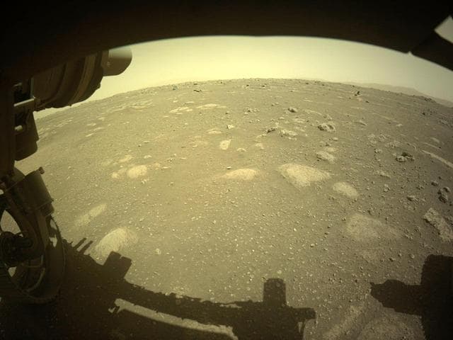 NASA image: Front Left Hazcam – Two Year Movie