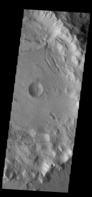 NASA image: Crater Gullies