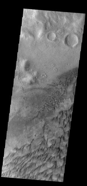 NASA image: Russell Crater Dunes