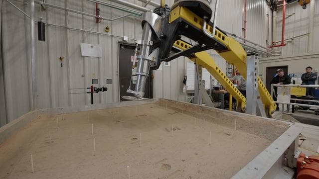 NASA image: A Full-Size Footpad Test
