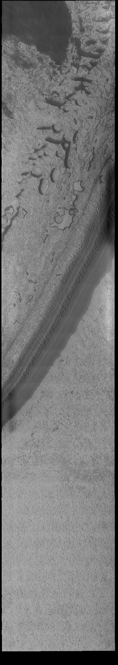 NASA image: South Polar Ice