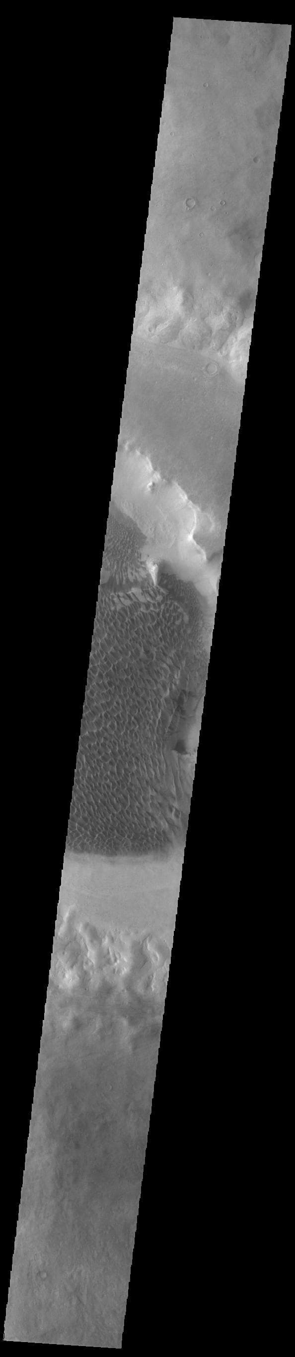 NASA image: Rabe Crater Dunes