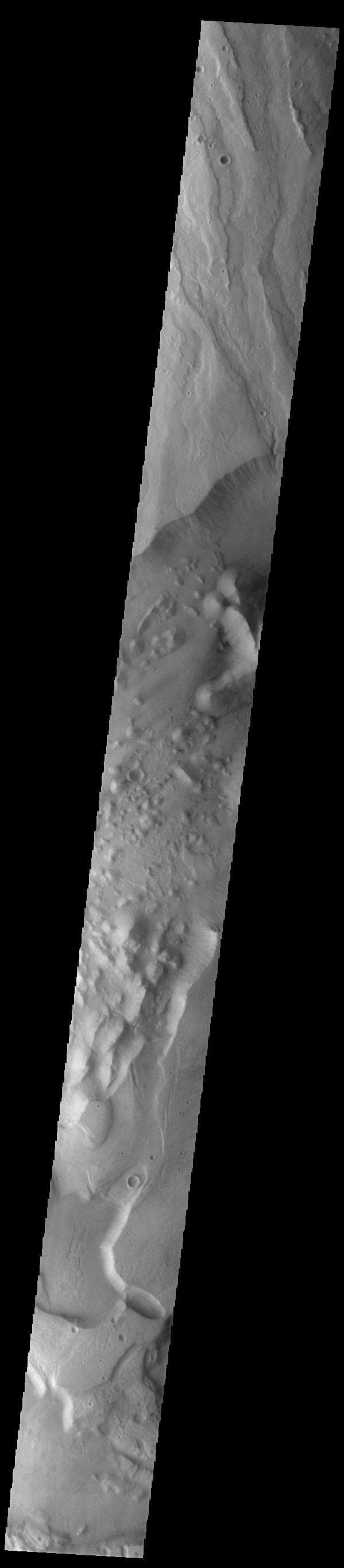 NASA image: Dao and Niger Valles