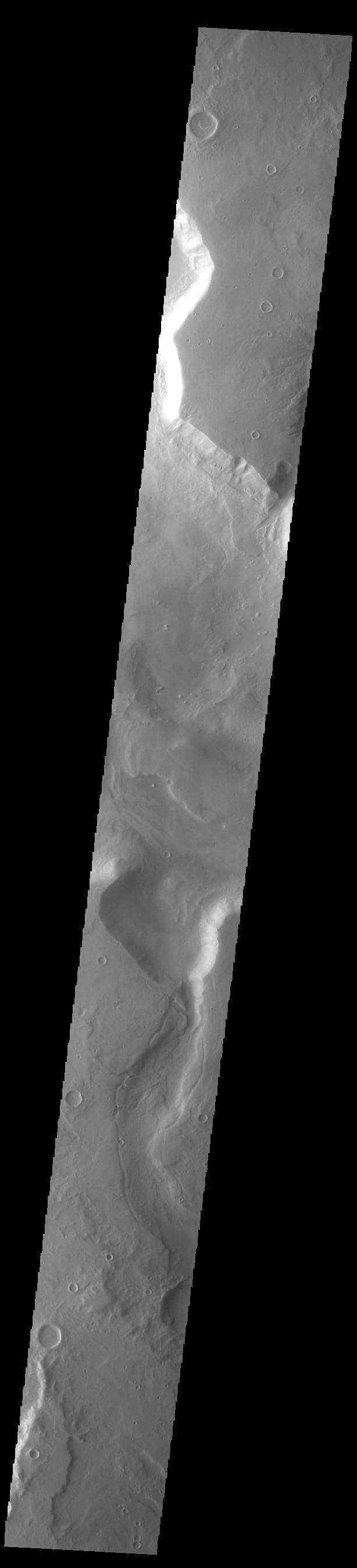 NASA image: Mamers Valles