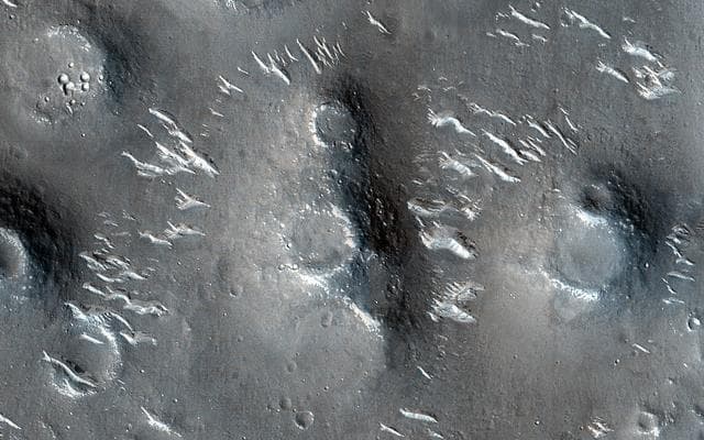 NASA image: Candidate Mud Volcanoes in Utopia Planitia