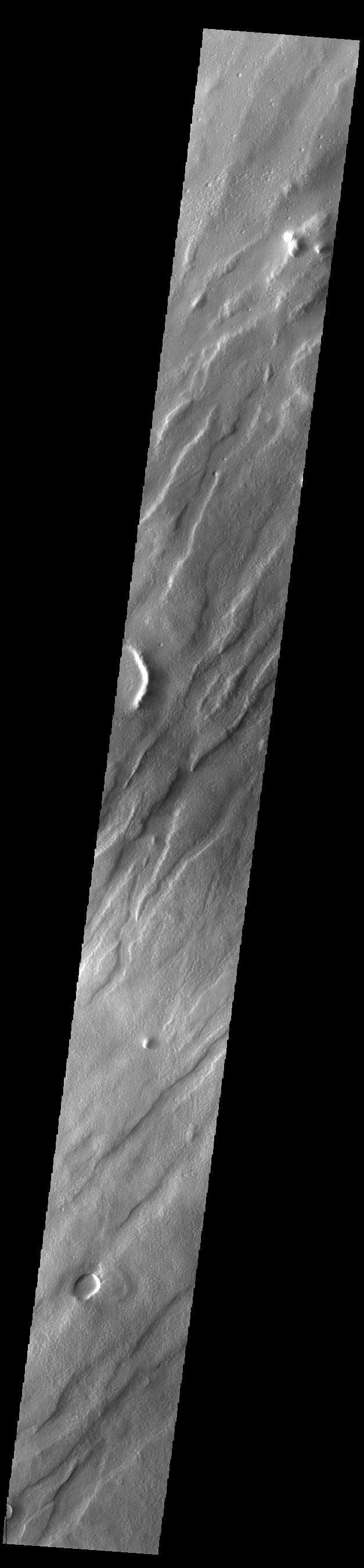 NASA image: Tantalus Fossae