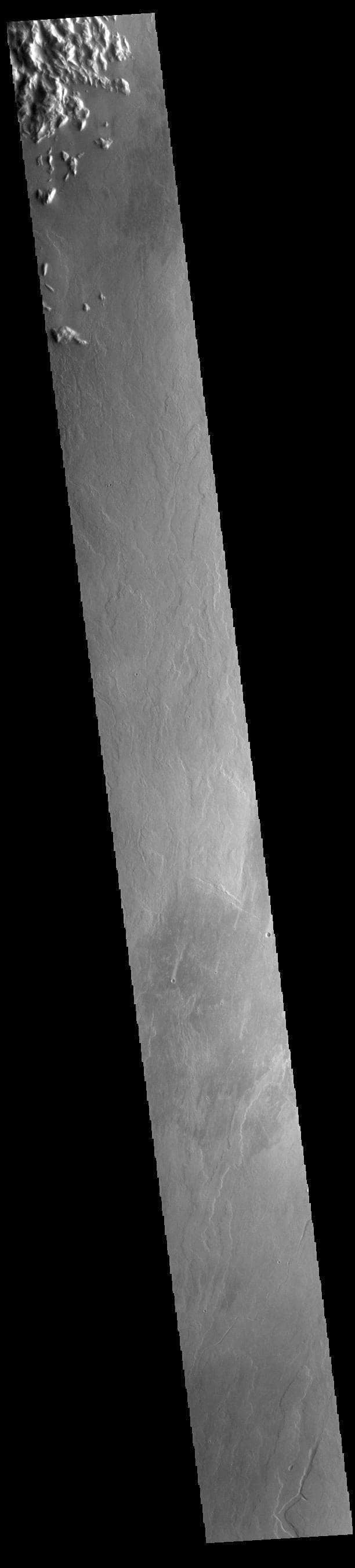 NASA image: Olympus Mons Flows