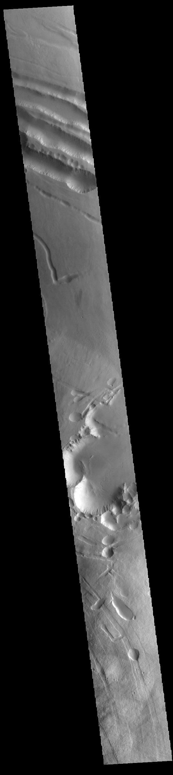 NASA image: Pavonis Mons Flank