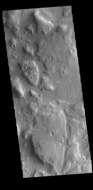 NASA image: Ismeniae Fossae