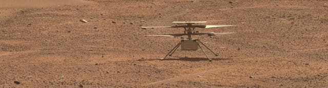 NASA image: Perseverance Checks Out Ingenuity