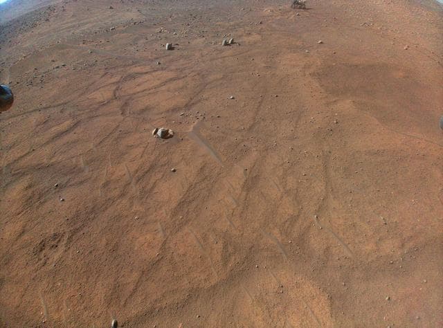 NASA image: Perseverance Seen From Above During Flight 54