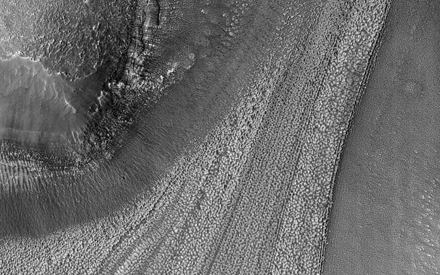 NASA image:  Icy Flows