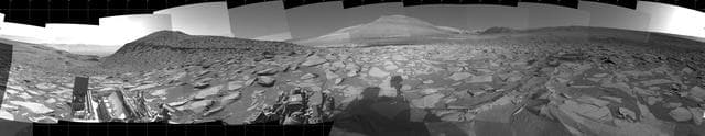 NASA image: Curiosity Looks Over the Hill