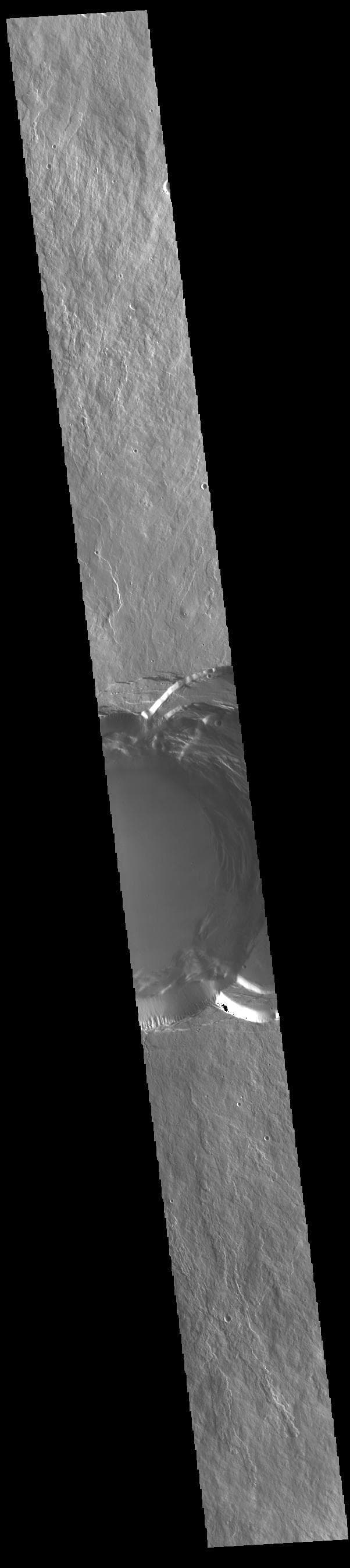 NASA image: Ascraeus Mons Summit