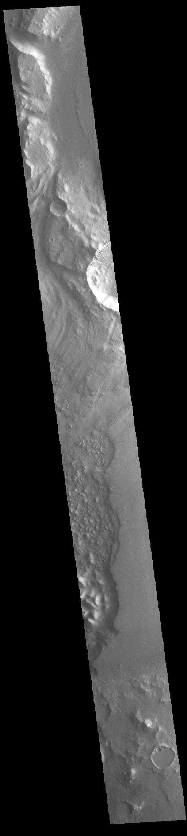 NASA image: Xanthe Terra Margin