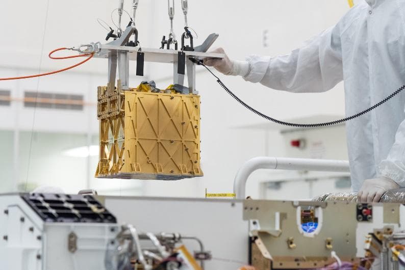 NASA image: The Sound of MOXIE at Work on Mars