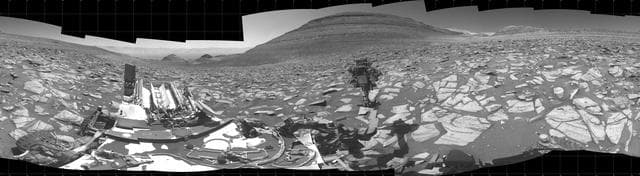 NASA image: Curiosity's Navcams View the Area Around 'Sequoia'