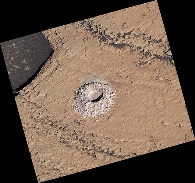 NASA image: Curiosity Views 'Sequoia' Using Its Mastcam