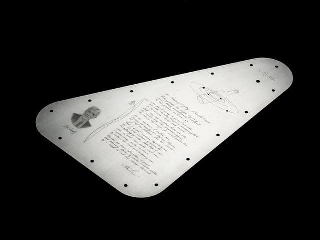 NASA image:  Europa Clipper's 'Golden Record'