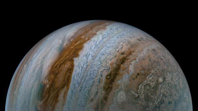 NASA image: NASA's Juno Mission Images Jupiter's Belts and Zones