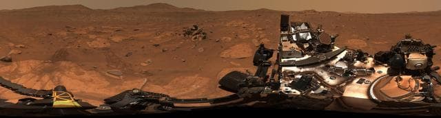 NASA image: Perseverance's 360-Degree View From 'Airey Hill'
