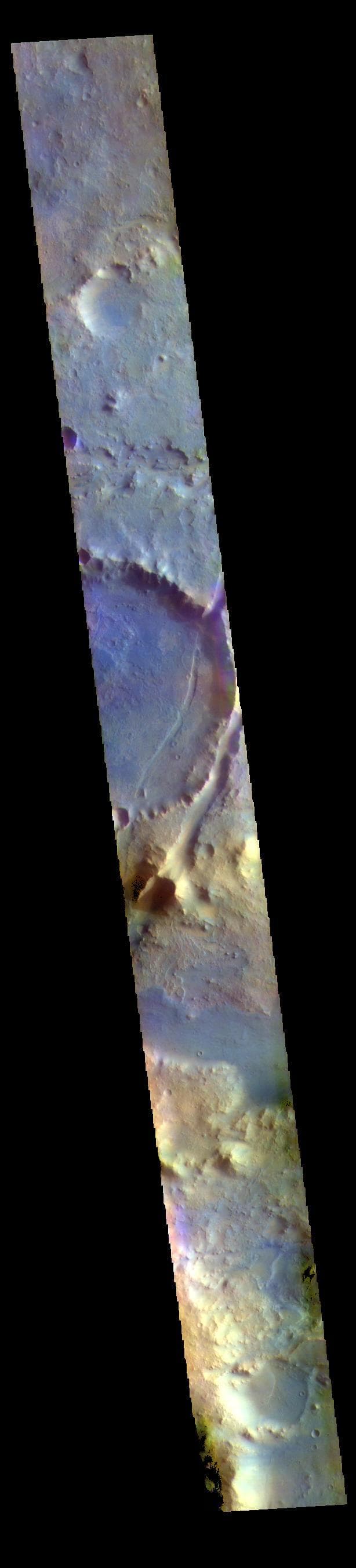 NASA image: Nili Fossae - False Color