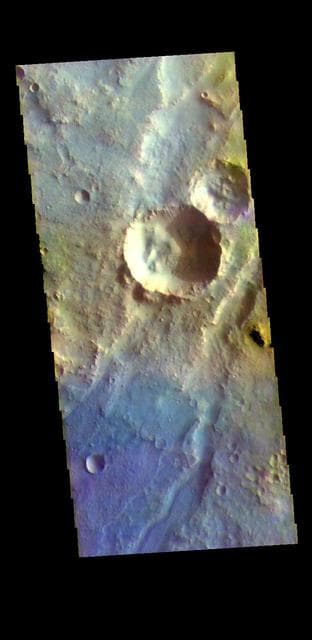 NASA image: Nili Fossae - False Color