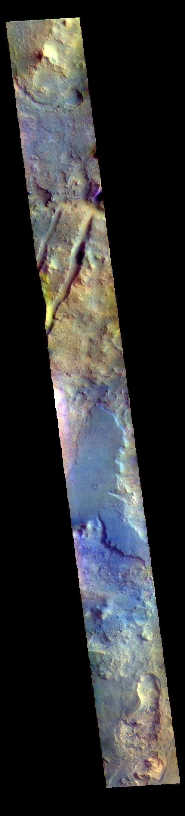 NASA image: Nili Fossae - False Color
