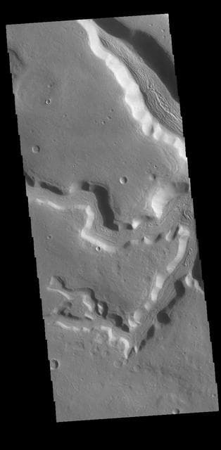 NASA image: Clanis Valles