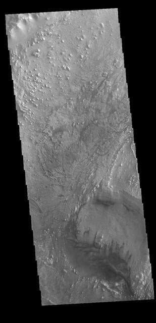 NASA image: Firsoff Crater