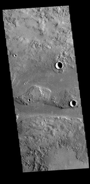 NASA image: Granicus Valles