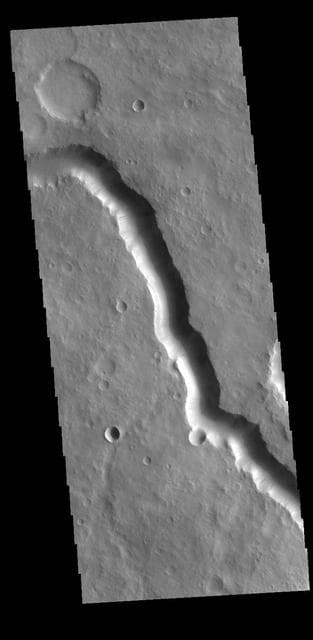 NASA image: Scamander Vallis