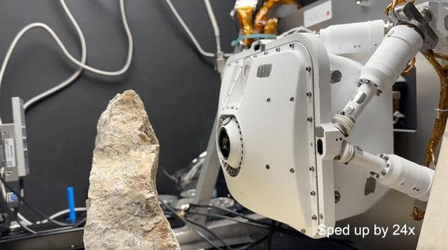 NASA image:  How Perseverance's PIXL Gets Close to a Rock Target