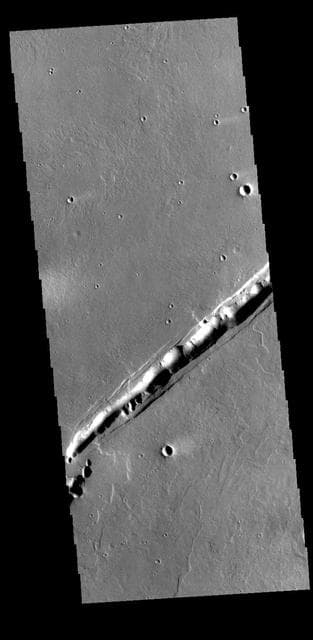 NASA image: Labeatis Fossae
