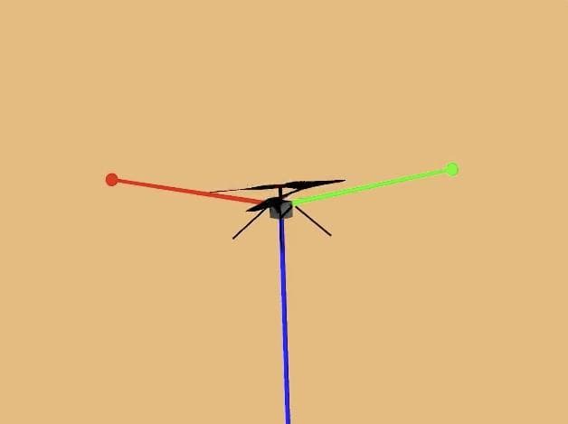 NASA image: Animation of Mars Helicopter Flight Test