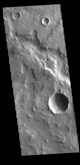 NASA image: Naktong Vallis