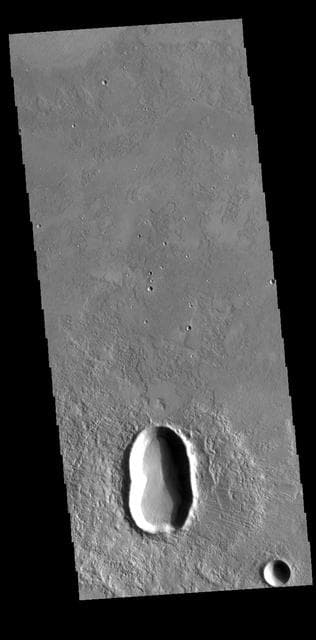 NASA image: Utopia Planitia Crater
