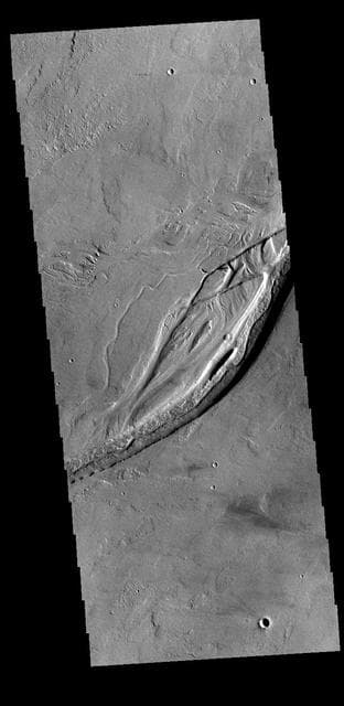 NASA image: Olympica Fossae