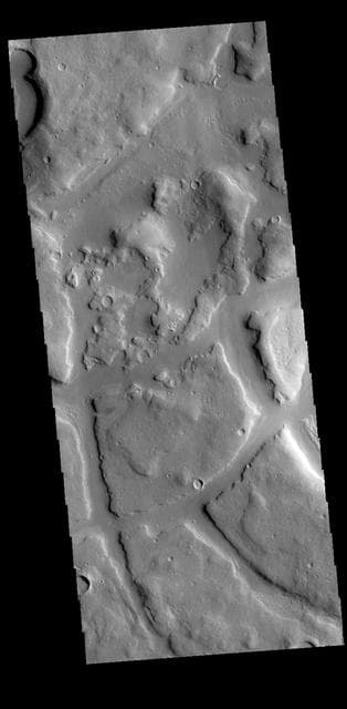 NASA image: Ismeniae Fossae