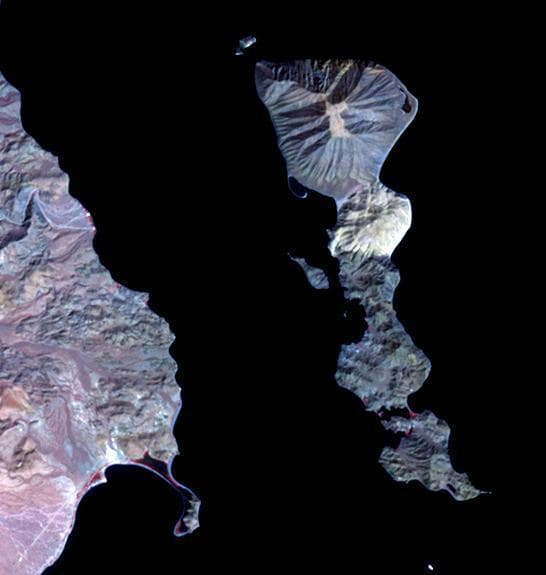 NASA image: Smith Island, Gulf of California