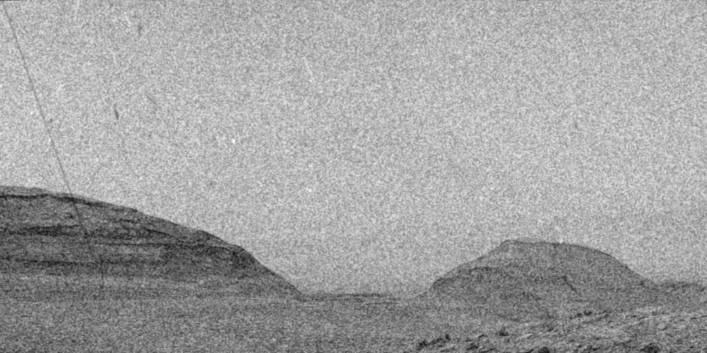 NASA image: Curiosity Sees Streaks and Specks During 2024 Solar Storm