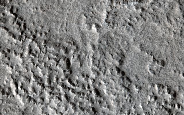 NASA image:  Searching for Distant Secondary Craters